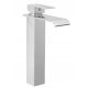 Estiva Camber floor-standing washbasin mixer, chrome