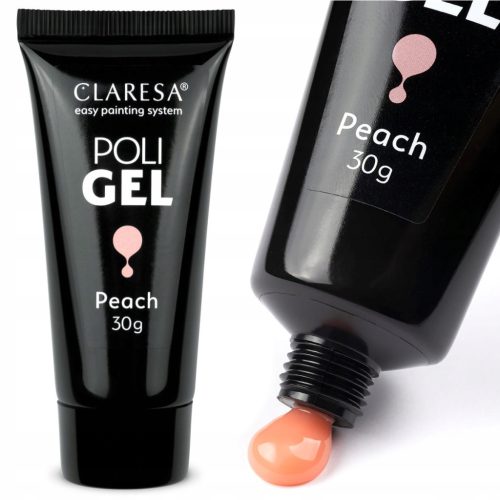  CLARESA POLI GEL ACRYLIC GEL EXTENSIONS PEACH 30G
