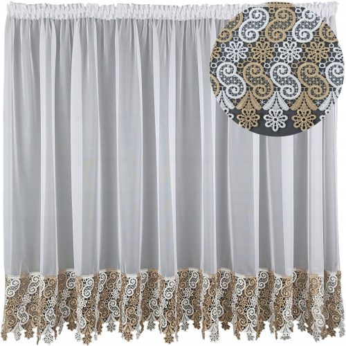 Curtains, Curtains ready Classic voile curtain 600 cm x 180