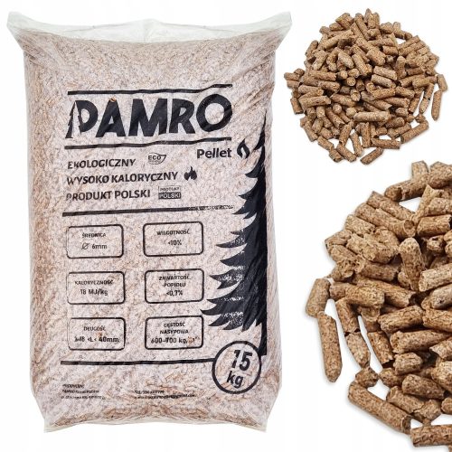 WOOD PELLET WOOD PELLET BAG 15kg 6MM A1