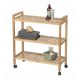 Wenko walnut bathroom shelf 31 x 65 x 72 cm