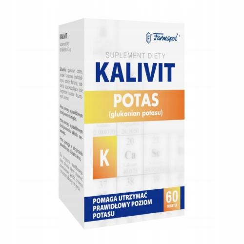  Farmapol Kalivit potassium dietary supplement tablets 60 pcs.