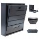 Mailbox - Mailbox Darco Anthracite 396 x 438 x 90 mm