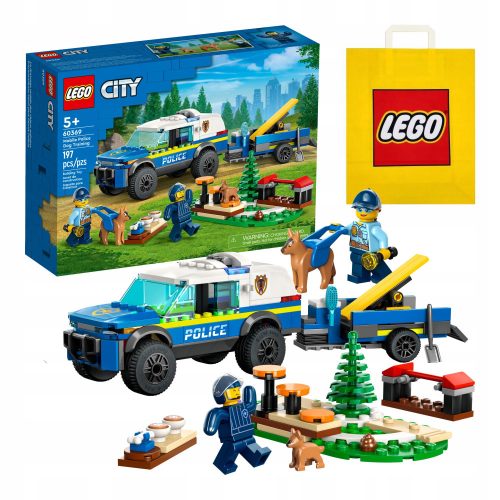  LEGO City 60369 Police Dog Training on the Field + VP Paper Bag LEGO 6315792 Medium