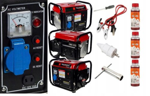 Portable Single-Phase Power Generator 1200 W Gasoline