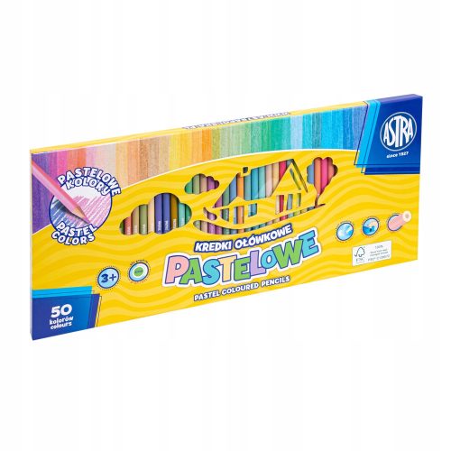  Astra Pastel Crayons 50 pcs.