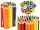  Colored Pencils, Large Placemat, 10 Colors, 60 Pieces