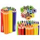  Colored Pencils, Large Placemat, 10 Colors, 60 Pieces