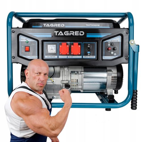 Portable Single Phase 7500W Gasoline Generator with Tag Marking