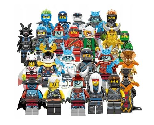  NINJAGO BLOCKS MINI FIGURES NINJA 24 PIECES SET