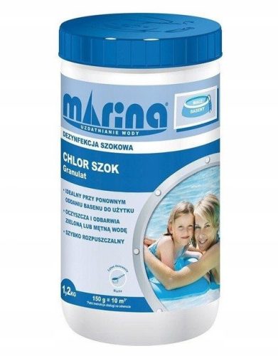  Chlorgranulat Marina 1,2 kg 1,2 l