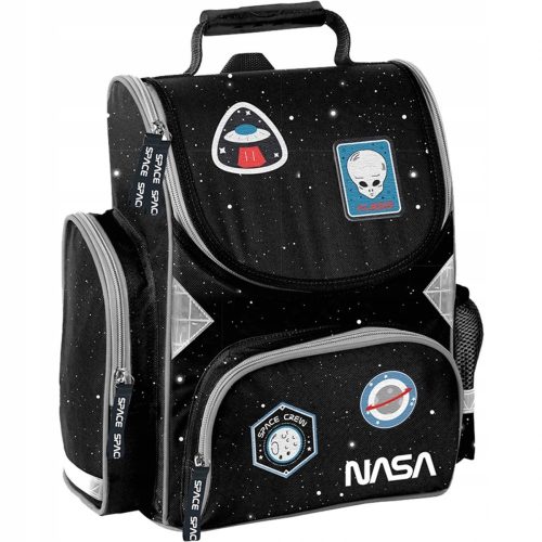  Black NASA Cosmos school bag for 1st grade
