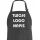 Kitchen towels, gloves and aprons Jolaprint kitchen apron black 65x70 cm