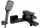 Wall-mounted single-lever bathtub faucet Valvex ARS BLACK black + EMOS range of exposed shower sets