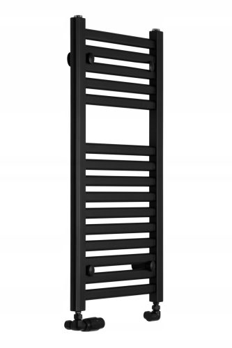  Heat & Style 291 W 400 x 800 mm black water bathroom radiator