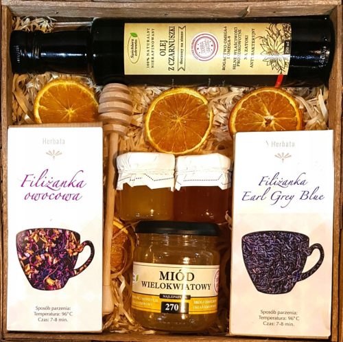  GIFT BASKET GIFT WS TEA OIL HONEY CONFIGURATION