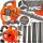 Leaf blower and garden vacuum NAC combustion blower 4.8 kg