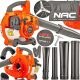 Leaf blower and garden vacuum NAC combustion blower 4.8 kg