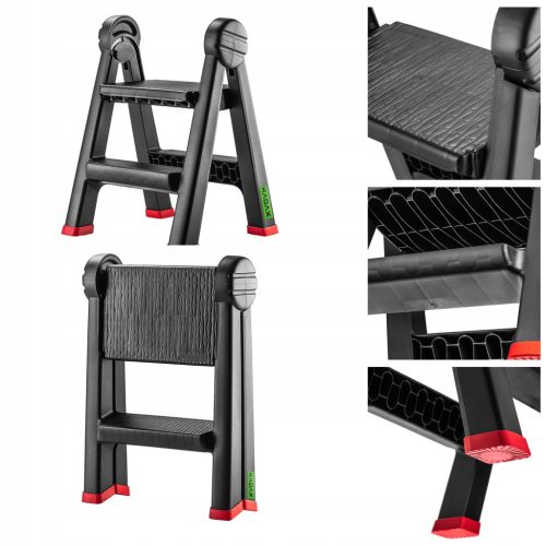  Kadax ladder, plastic, up to 150 kg