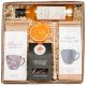  GIFT BASKET GIFT SYRUP ALMONDS TEA