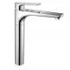 KFA stand-mounted washbasin faucet, chrome-tanzanite fittings