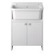 White single bowl washbasin from Hydroland