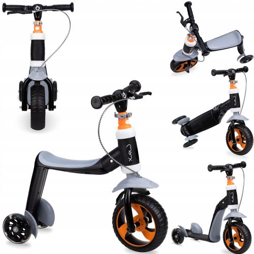  MoMi Elios 2in1 Scooter, black