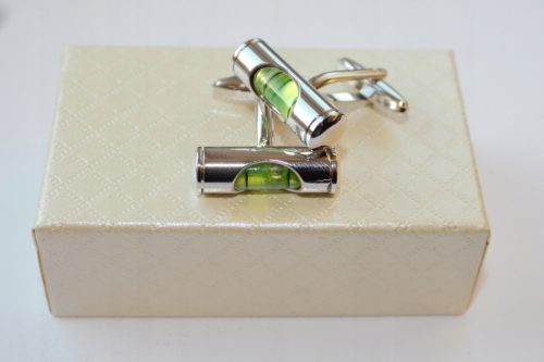  EXC cufflinks Spirit level Spirit level Plumb line