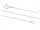  Silver Chain Silver Link Snake Octagonal Women's Choker 0.9 mm 35cm