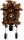 Clock for home WALPLUS Wall Clock, Brown tones, 20.2 cm