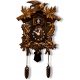 Clock for home WALPLUS Wall Clock, Brown tones, 20.2 cm