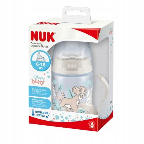  NUK Lion King Training Bottle with Temperature Indicator 150ml