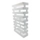 Umbrella stand Alplast umbrella stand made of metal, white, black