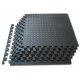  FOAM PROTECTIVE MAT FOR FLOOR EXERCISE GARAGE PUZZLE BLACK 6 PIECES