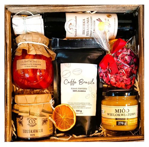  BIG GIFT BASKET HONEY JAM SYRUP BASKET07