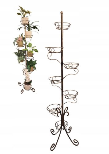 WOODEN FLOWER STAND Flower stand Centurion Metaloplastyka Sp. z oo z oo 188 cm metal