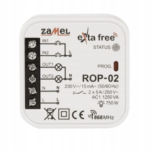  Zamel-Relay 230 V IP20 5 A