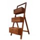 WOODEN FLOWER STAND Springos Flower Stand 105 cm Wood