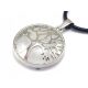  PENDANT stone ROCK CRYSTAL tree of LIFE W1480