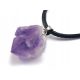  PENDANT natural stone AMETHYST lump [W300]