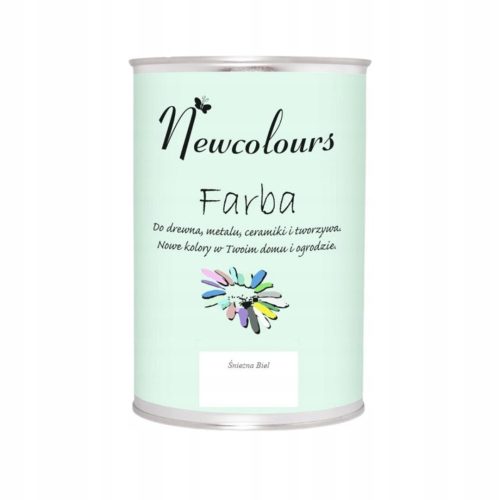 Peinture pour meubles Newcolors Snow White 900 ml