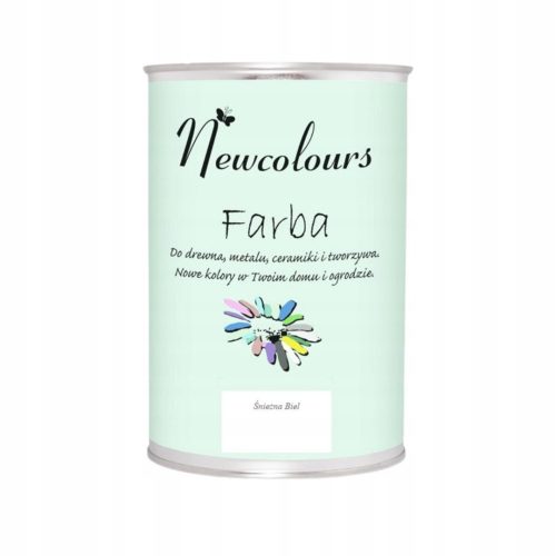 Peinture pour meubles Newcolors Snow White 900 ml