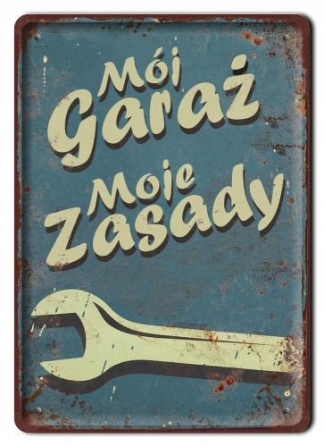 Pictures on the wall PRL GARAGE POSTER METAL SIGN PICTURE #12681
