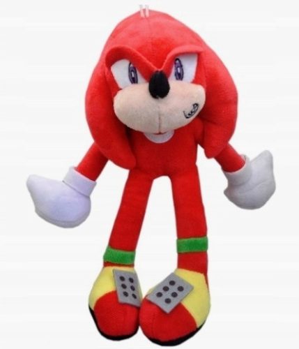  KNUCKLES SONIC THE HEDGEHOG CUDDLY BEAR 30cm