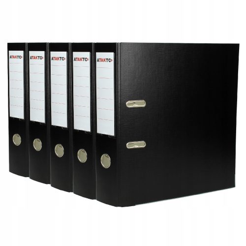  Atakto A4 lever arch binder 75 mm black