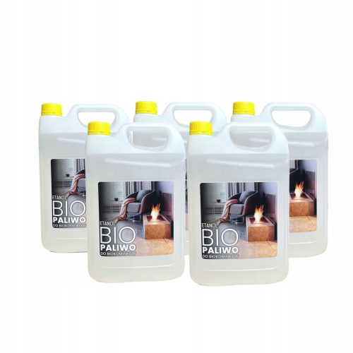 Biofuel for bio fireplace, odorless biofuel 25L