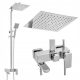  Yoka Home Cube shower panel with silver fitting