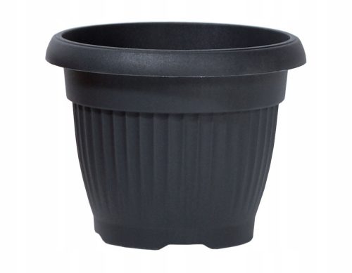  Prosperplast flowerpot 55 cm x 55 x 43 cm diameter 55 cm plastic black, grey and silver tones