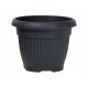  Prosperplast flowerpot 55 cm x 55 x 43 cm diameter 55 cm plastic black, grey and silver tones