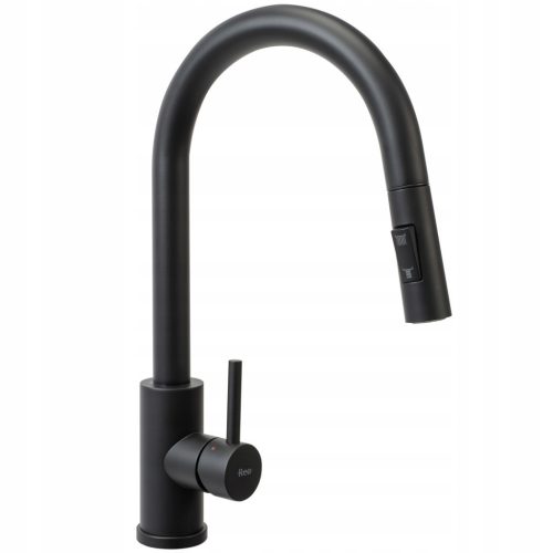  Rea Fresh floor-standing kitchen faucet, black